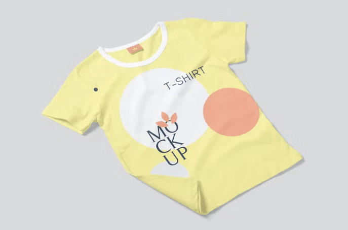 Mockup Kaos Bayi