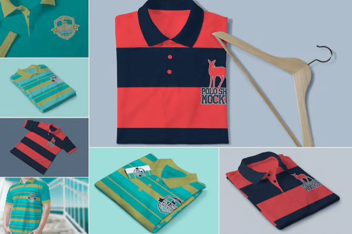 Maket Kaos Polo