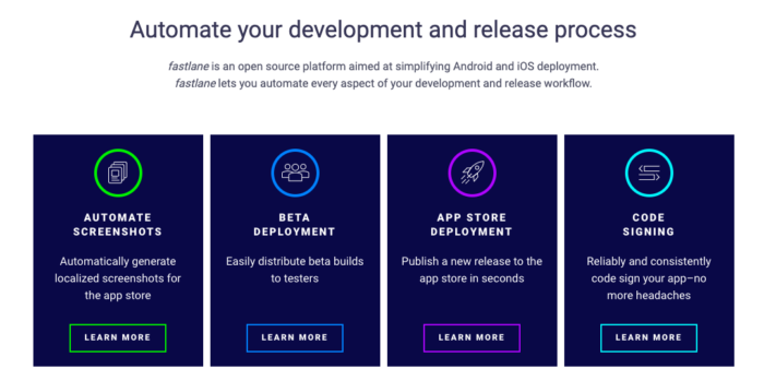 Fastlane: instrument de automatizare a dezvoltării