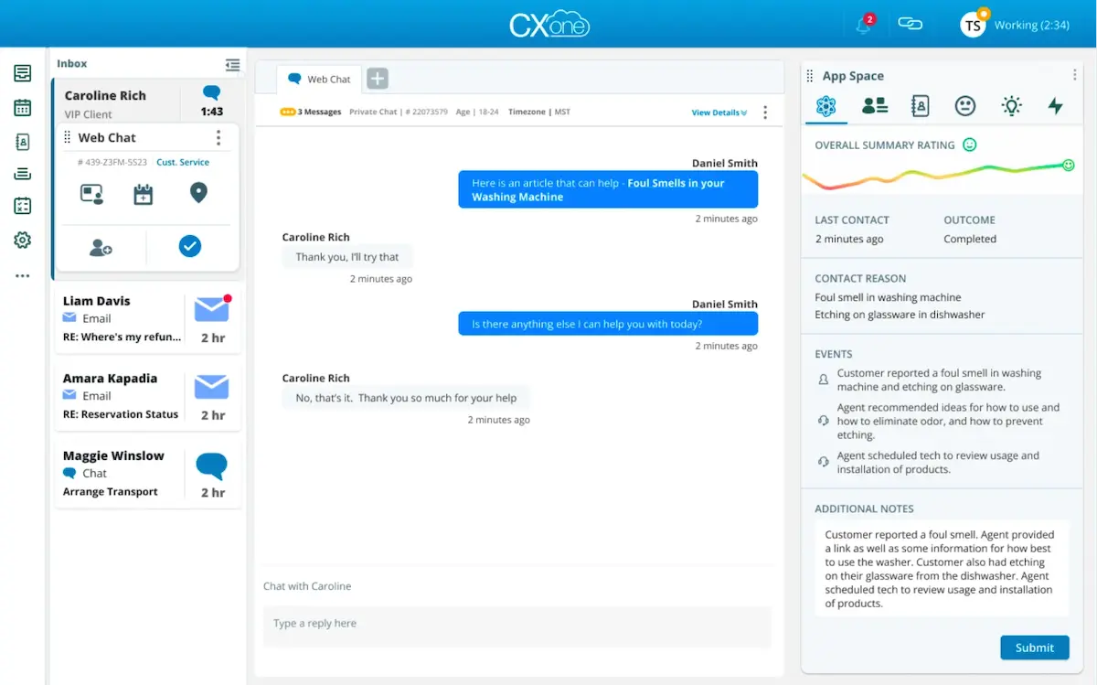 nice-CXone-dashboard