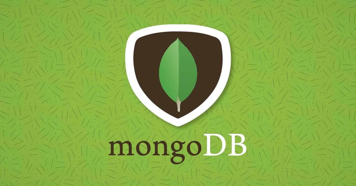 Logo-ul verde al bazei de date în cloud gratuit MongoDB