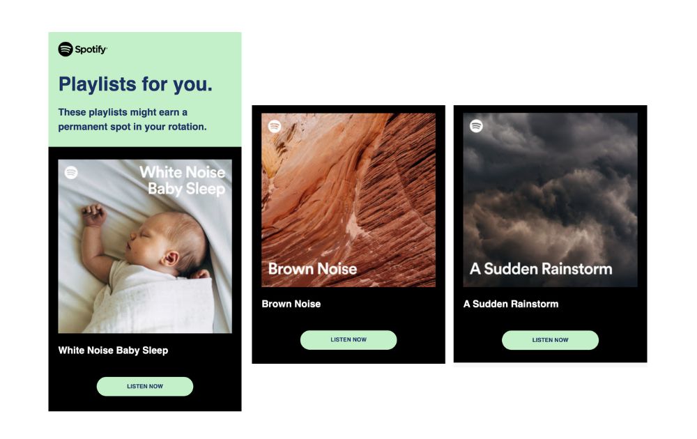 Spotify 电子邮件营销 AI