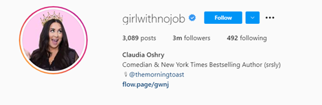 Girlwithnojob Instagram 手柄