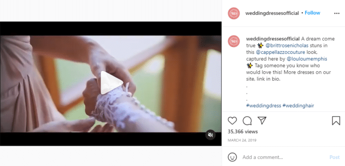 Formato foto video Instagram orizzontale per Instagram