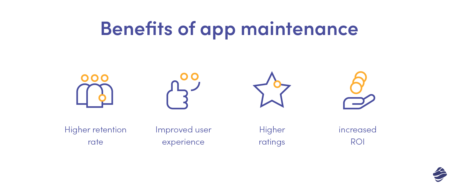 Преимущества обслуживания приложения