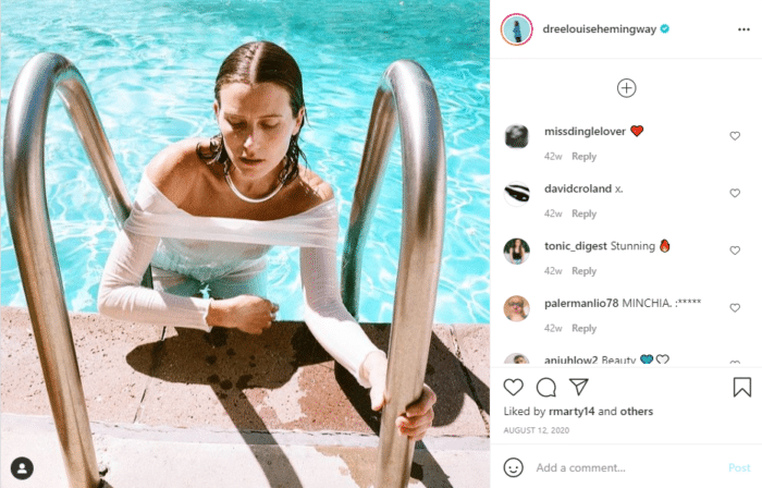 dree hemingway modelos de instagram