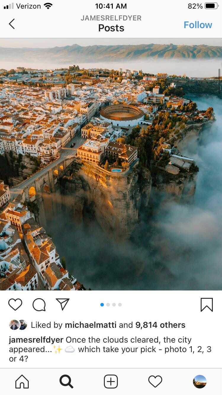 podróżniczy Instagram Jamesrelfdyer
