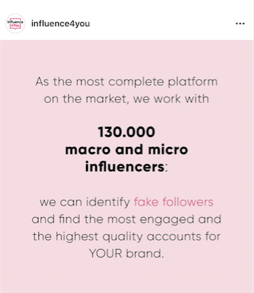 Influence4you no Instagram na identificação de seguidores falsos e como aumentar os seguidores do Instagram que estão engajados