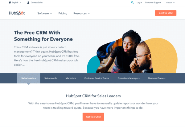 sales-and-crm-hubspot-the-free-CRM-with-something-for-everyone