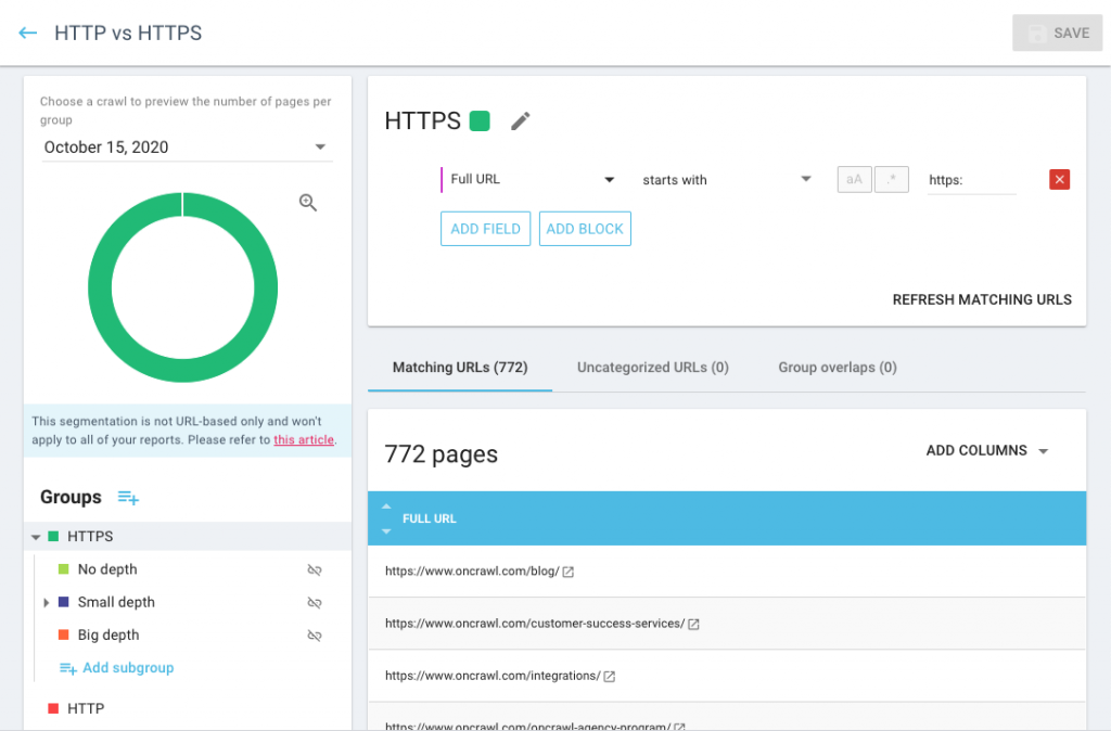 wielopoziomowa segmentacja https