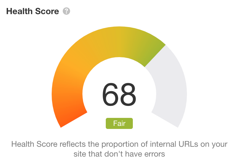 score de santé