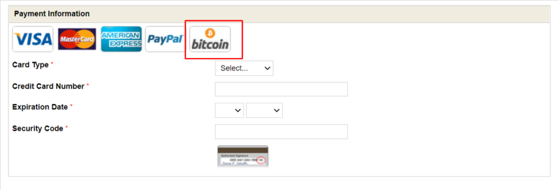 Pago bitcoin e-commerce