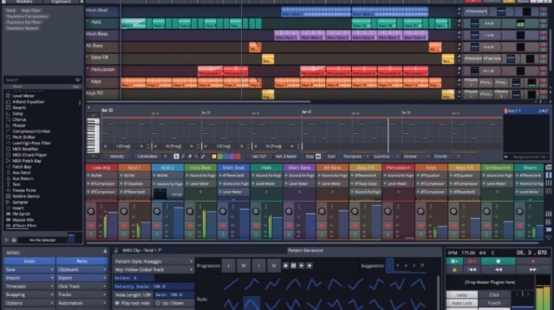 Tracktion Waveform FreeDAW