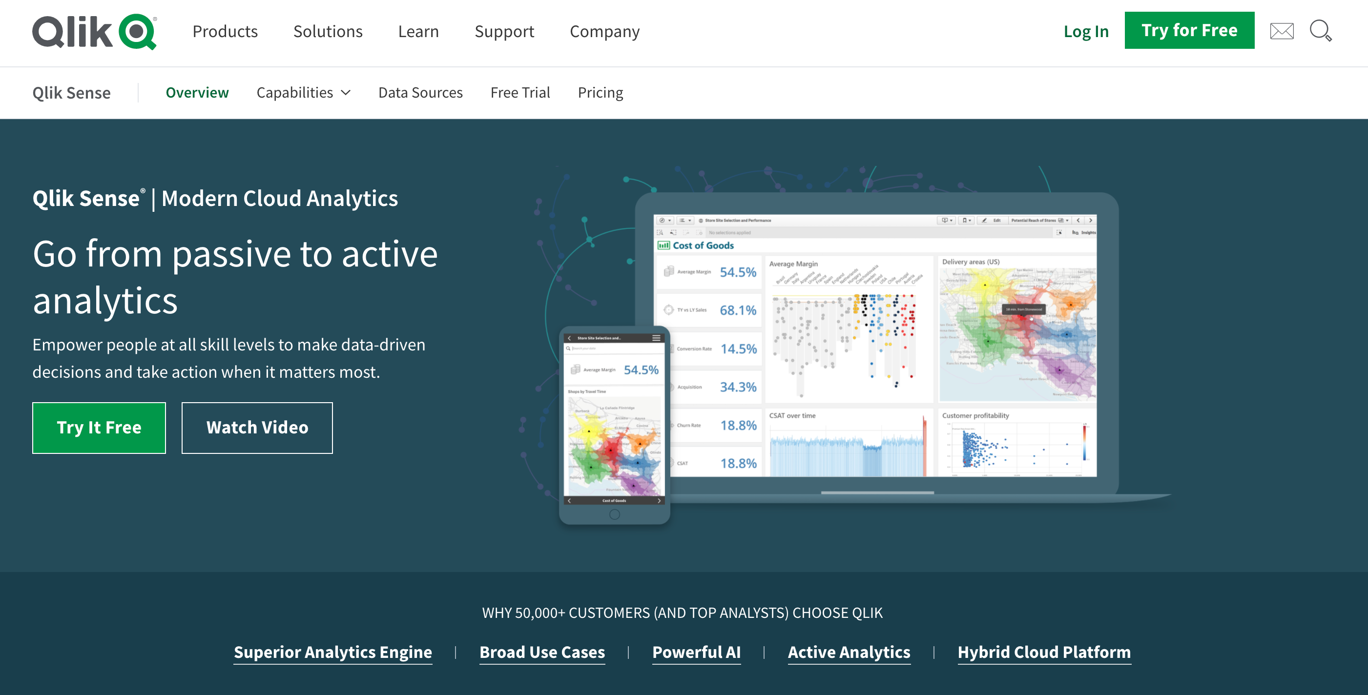 Qlick Sense come alternativa a Segment