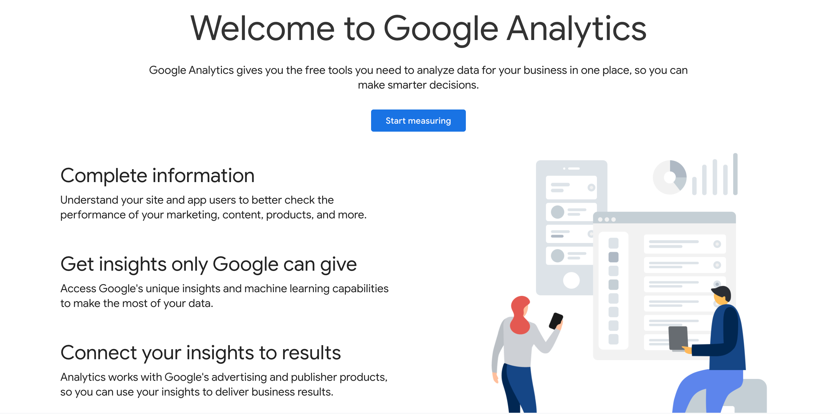 Mixpanelの代替としてのGoogleAnalytics