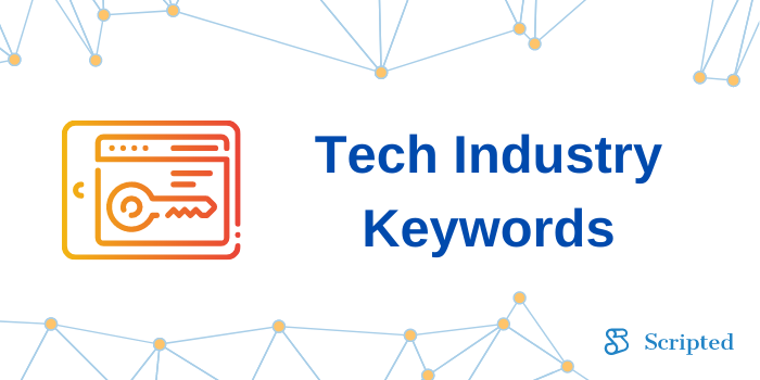 Palavras-chave do setor de tecnologia