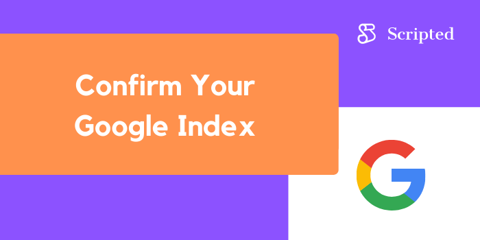 確認您的 Google 索引