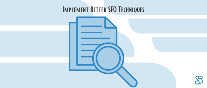 Implemente melhores técnicas de SEO