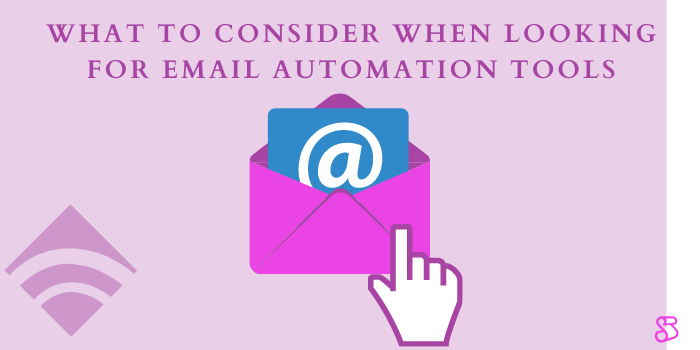 O que considerar ao procurar ferramentas de automação de e-mail