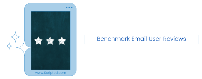 Avaliações de usuários de e-mail de benchmark