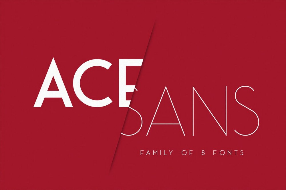 Ace Sans - 无衬线字体系列