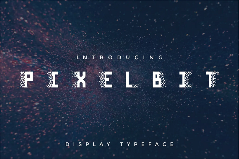 Pixelbit 未来派字体