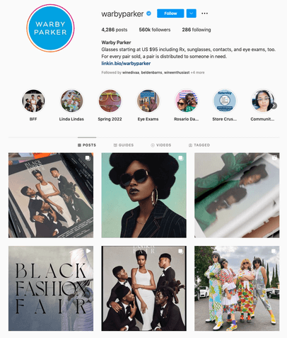 Warby Parker-warbyparker-Instagram