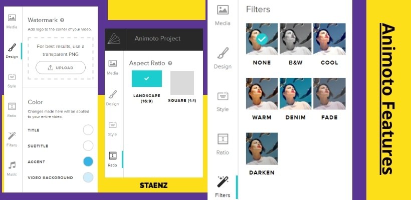 Outils de création vidéo Meilleurs outils gratuits de création et de montage vidéo 2019 Animoto by Staenz Academy