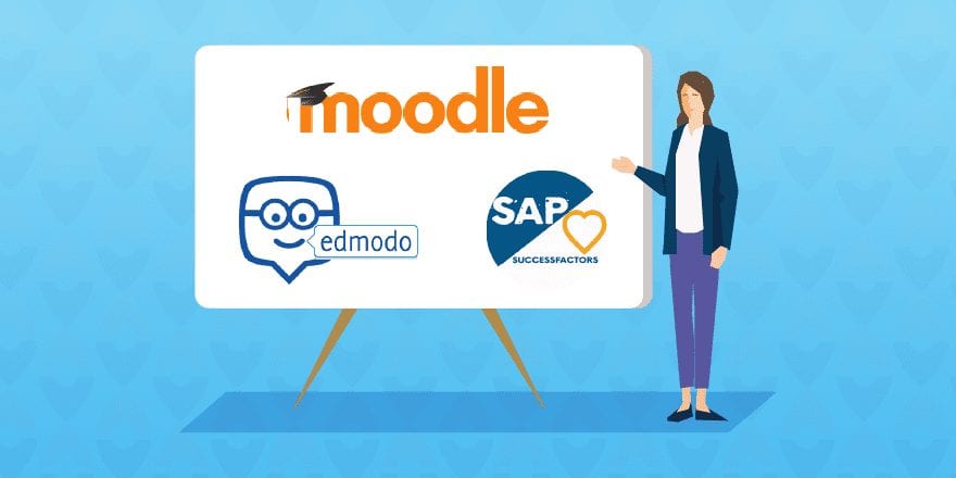 MoodleとEdmodo