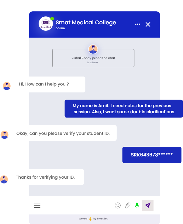 Contoh bagaimana seorang siswa dapat menggunakan chatbot