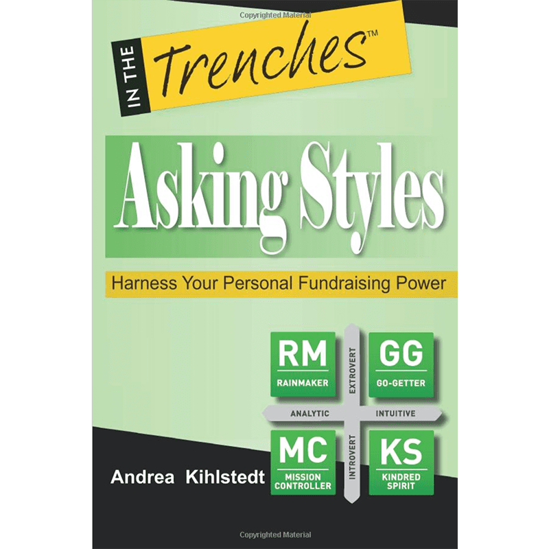 Portada del libro de recaudación de fondos de Asking Styles