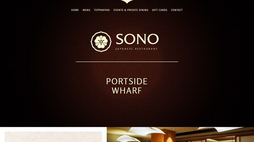 sonorestaurant.com.au - 最佳餐厅网站