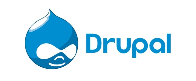 Le logo de Drupal.