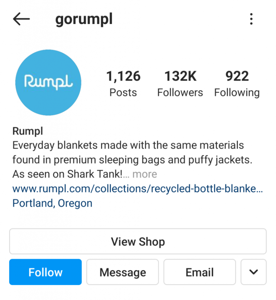 Rumpl 的 Instagram。 “日常毛毯采用与高档睡袋和蓬松夹克相同的材料制成。 ……”