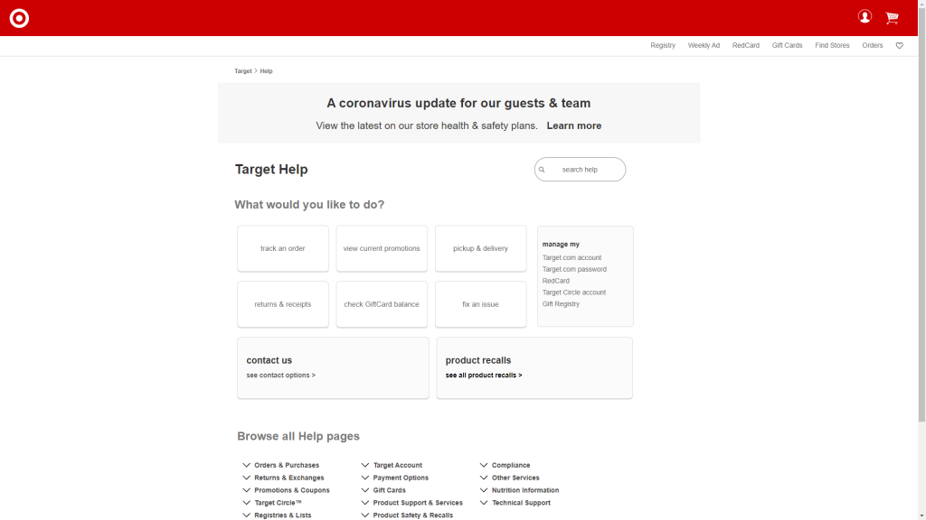 target-help-center