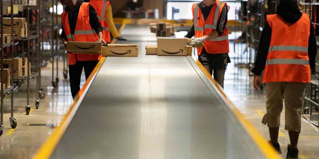 Amazon intelligentes E-Commerce-Warenlager