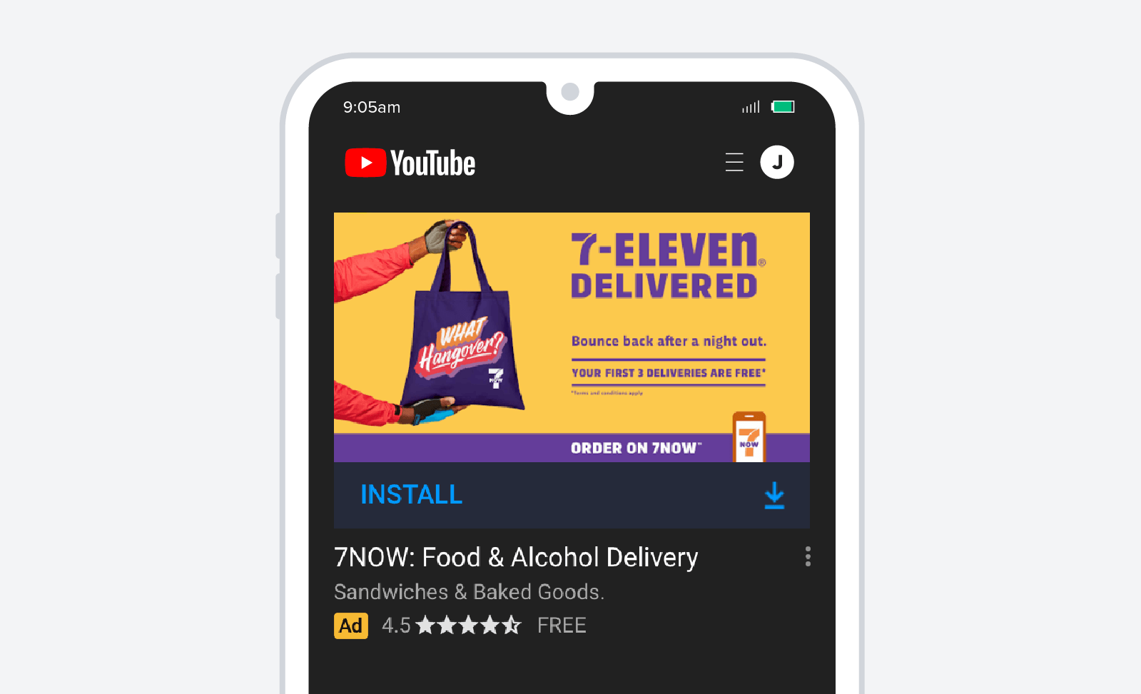 7Eleven-Screenshot der mobilen Bereitstellung