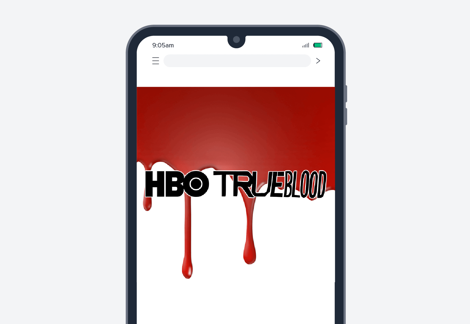 hbo إعلان الدم الحقيقي