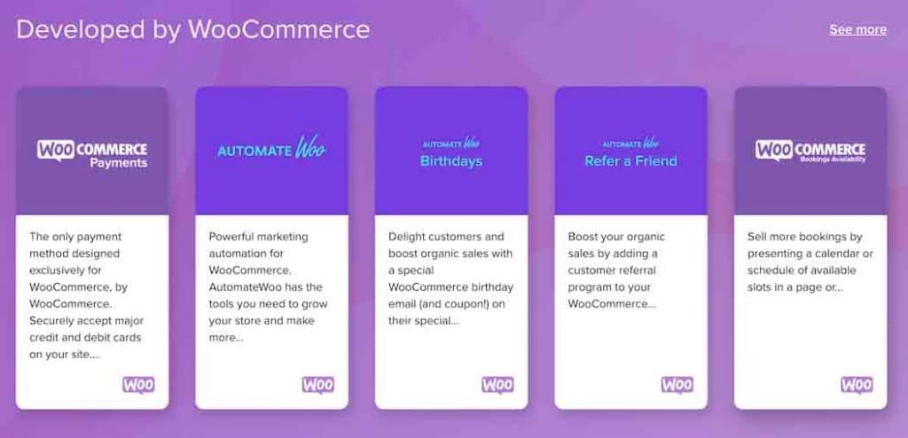 Aplicativos WooCommerce