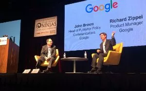 Pubcon açılış konuşmacıları John Brown, Richard Zippel