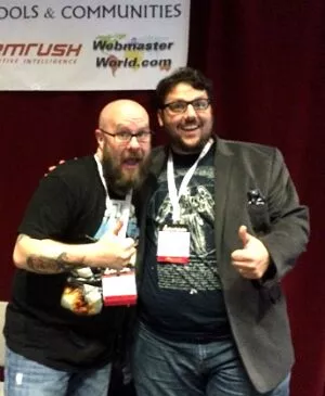 Greg GIFford i Ira Kates w pubcon