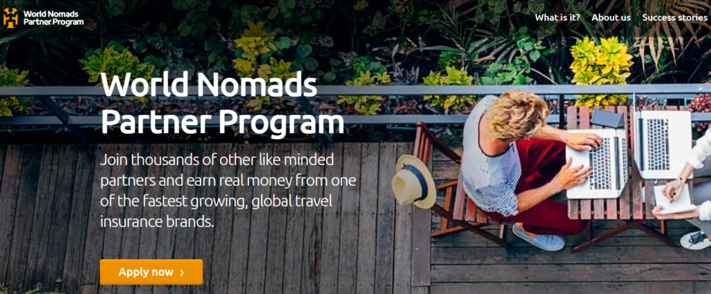 Programme d'affiliation World Nomads