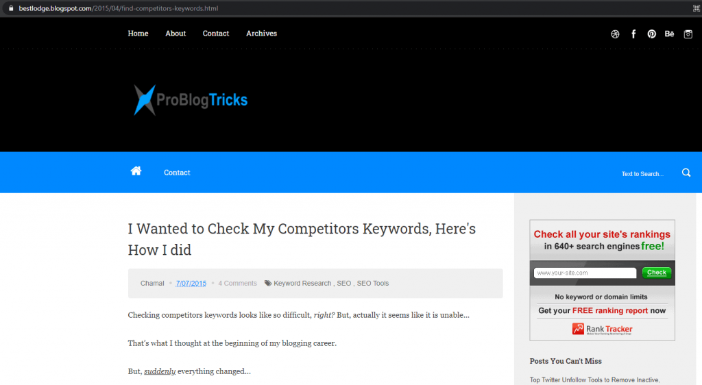 problogtricks-blogger