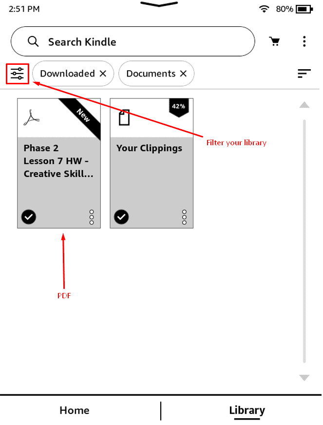 menyalakan perpustakaan dengan pdf