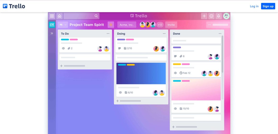 Trello 任务管理工具