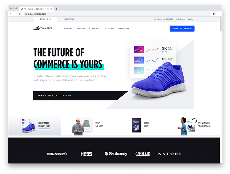 BigCommerce-Homepage