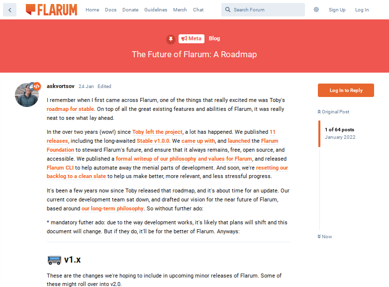 Flarum-Forum-Software