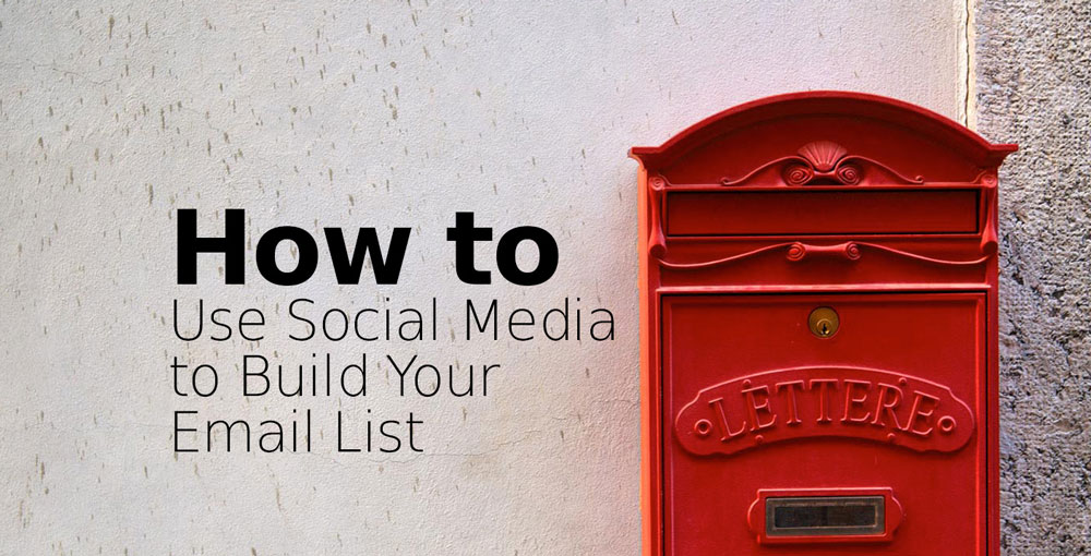 Fai crescere la tua mailing list con i social media