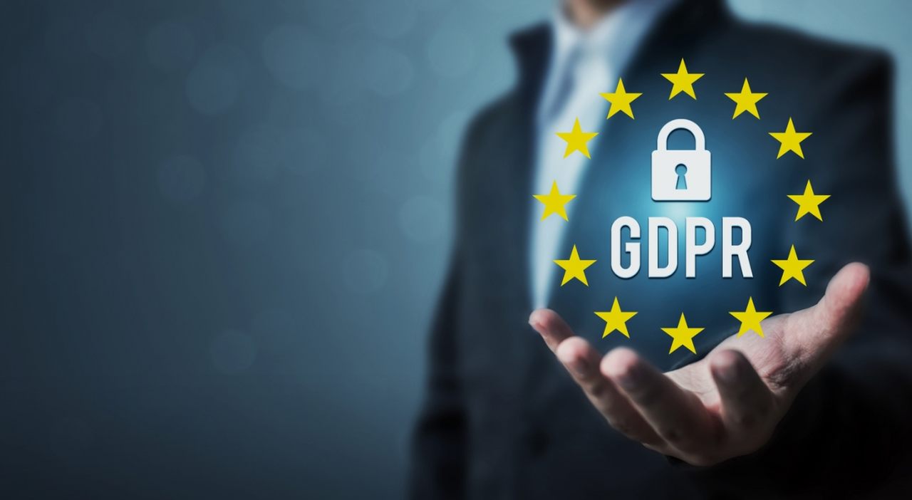 GDPR 的插图示例。