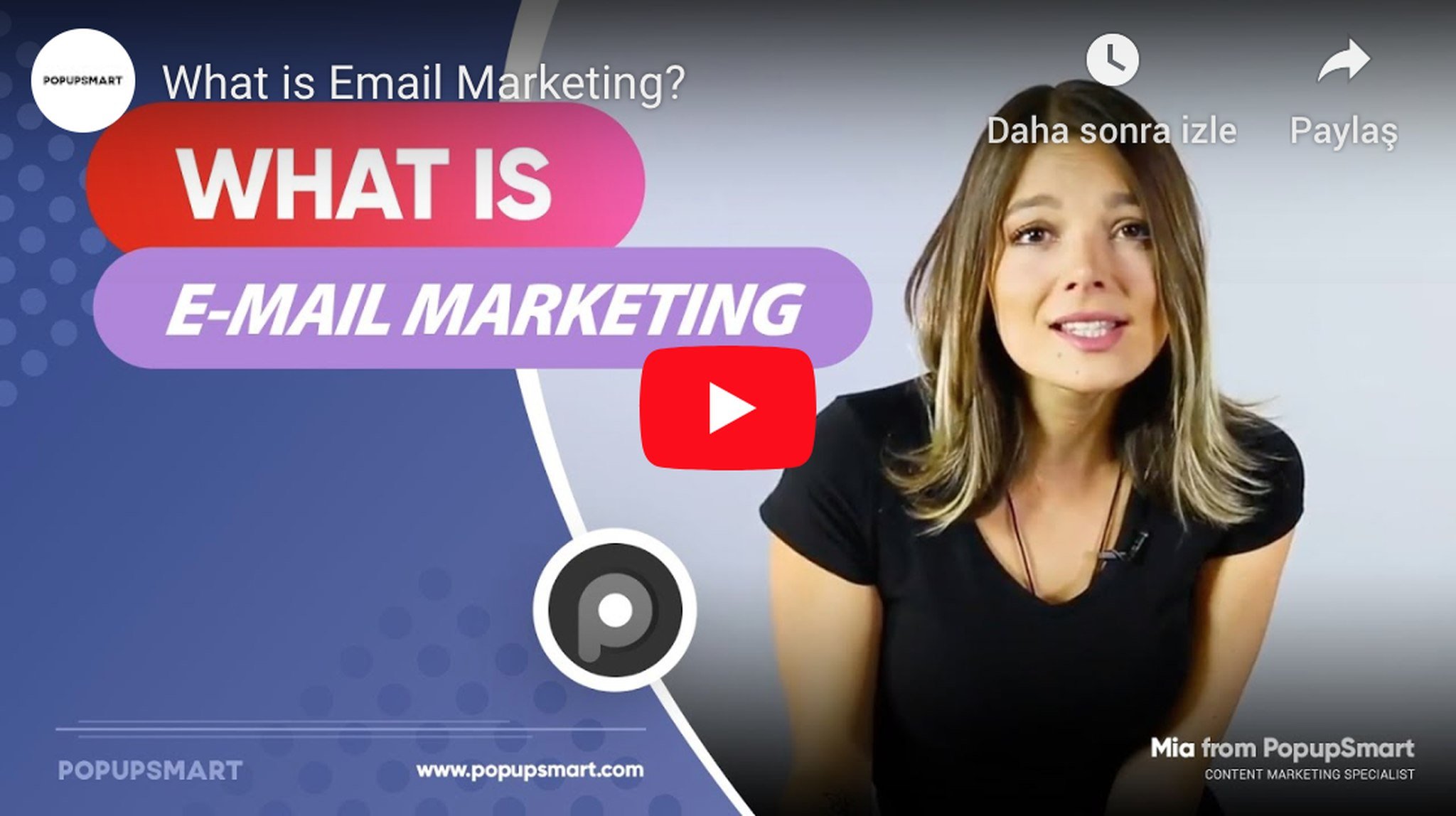 Was ist E-Mail-Marketing YouTube-Videobild von Popupsmart